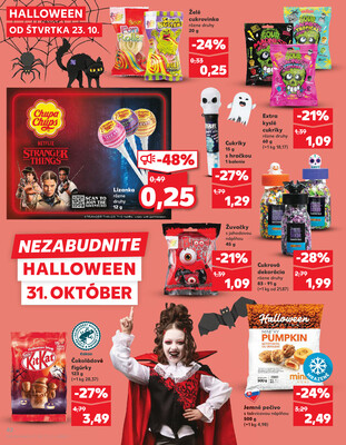 Kaufland 23.10. - 29.10. - Kaufland (Kasárenská, Šamorín)