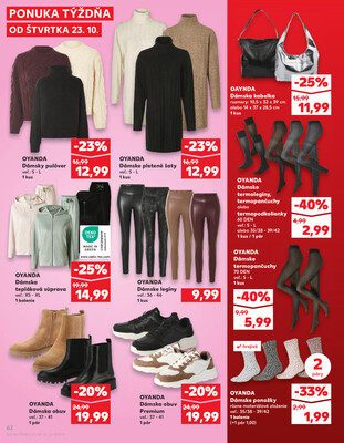 Kaufland 23.10. - 29.10. - Kaufland (Kasárenská, Šamorín)