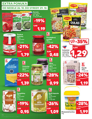 Kaufland 23.10. - 29.10. - Kaufland Bratislava - Nové Mesto