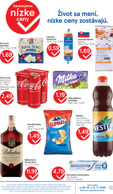 Tesco malé hypermarkety od 29.10. do 4.11.2025