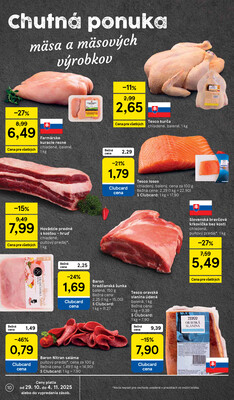 Tesco malé hypermarkety od 29.10. do 4.11.2025