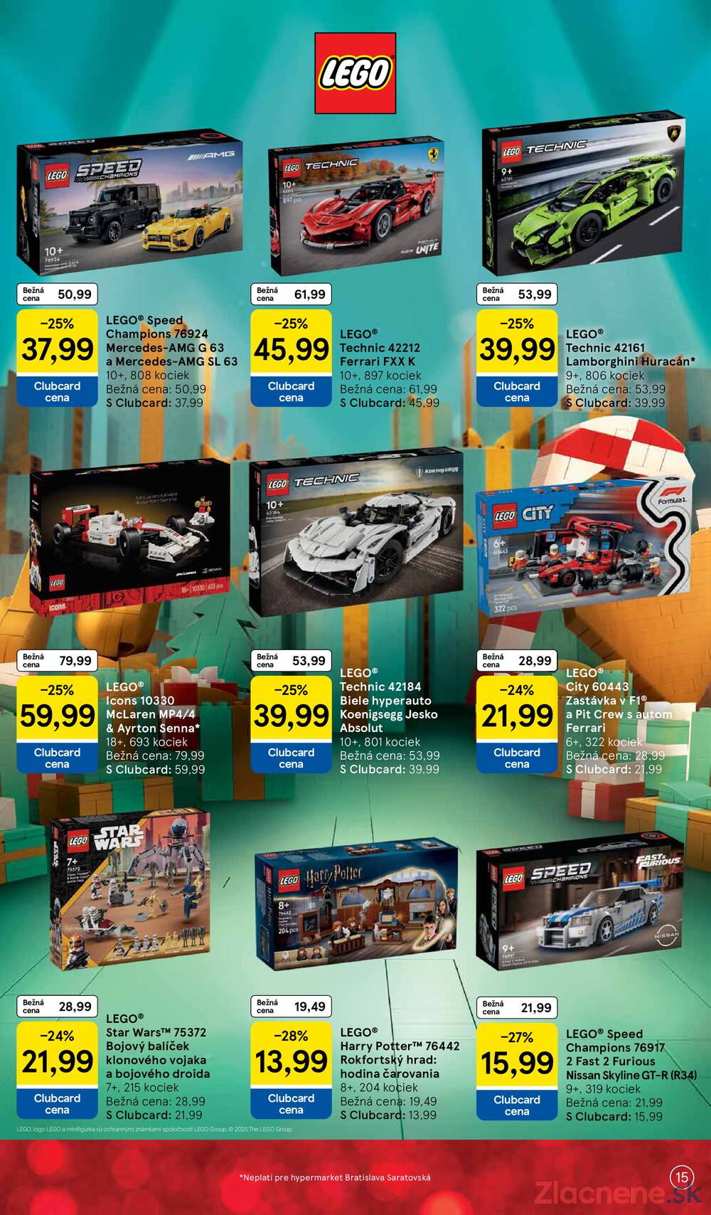 Leták Tesco
platný do 17.11.2025 - strana 15