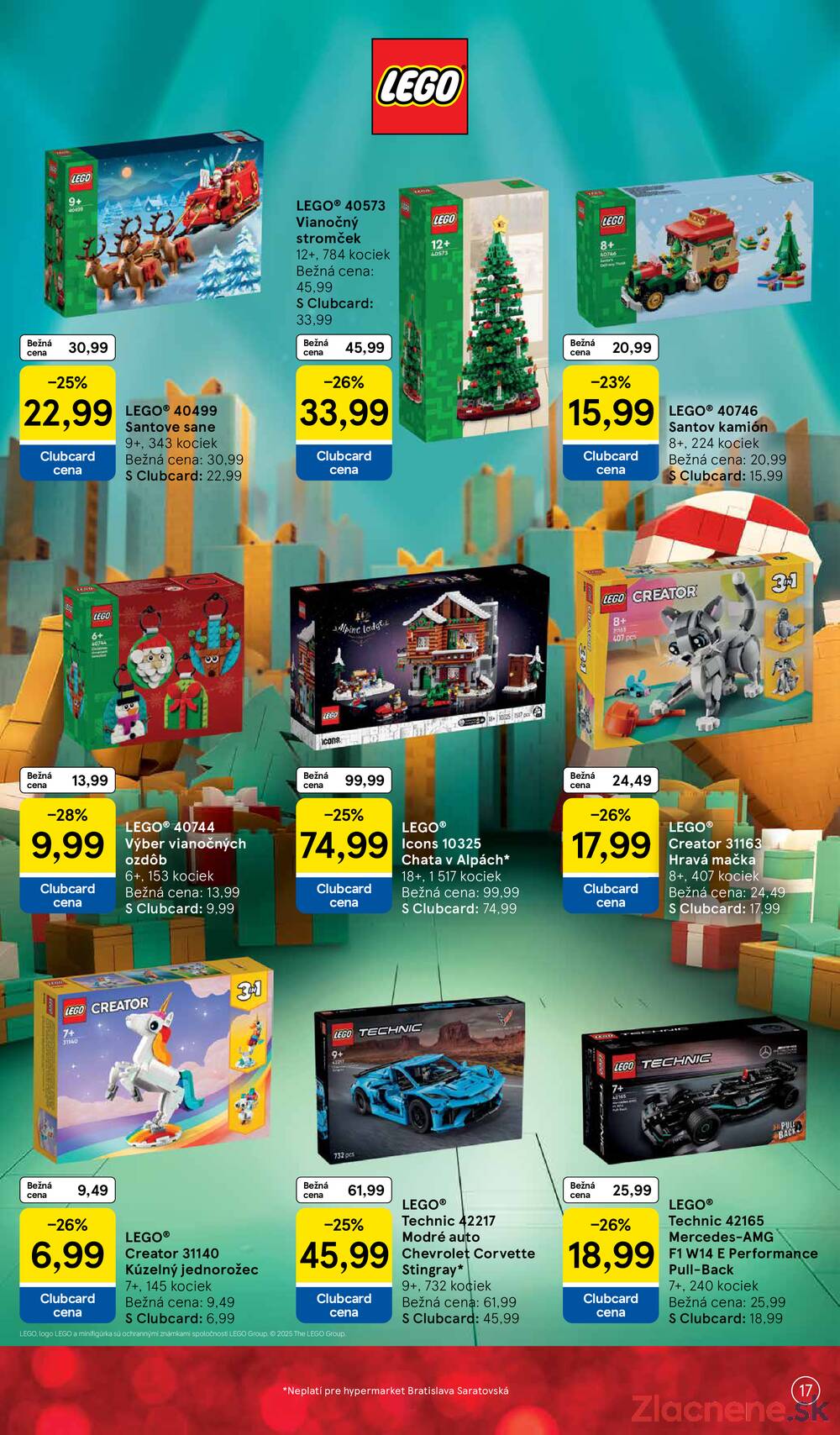 Leták Tesco
platný do 17.11.2025 - strana 17