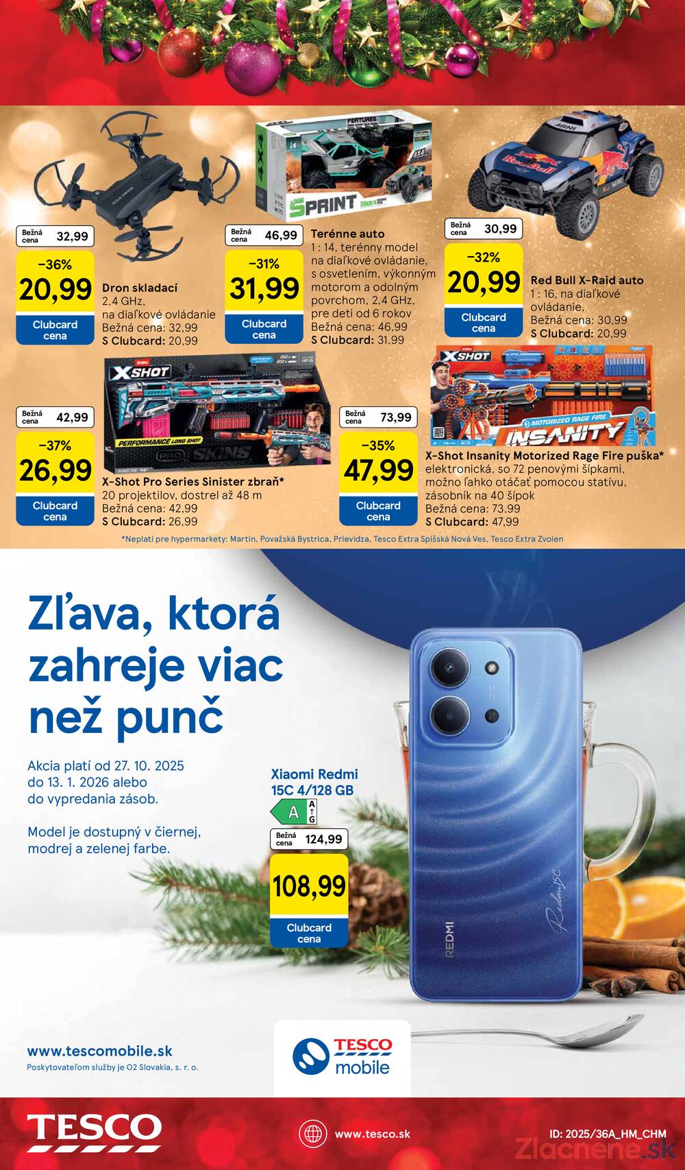 Leták Tesco
platný do 17.11.2025 - strana 34