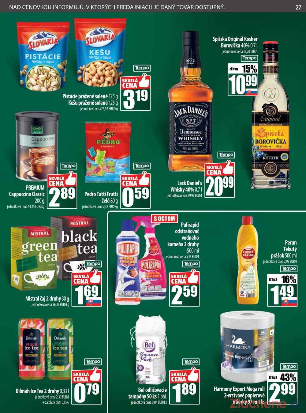 Leták COOP Jednota Slovensko
		  platný do 29.10.2025 - strana 27