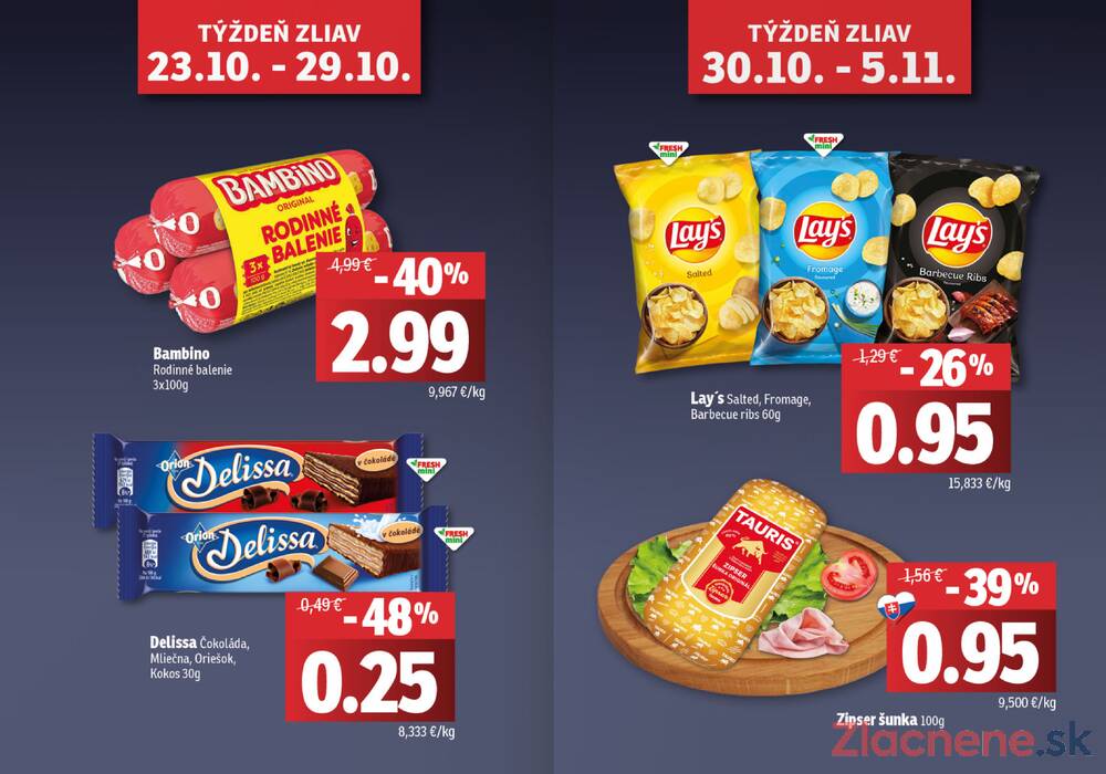 Leták Fresh
		  platný do 5.11.2025 - strana 2