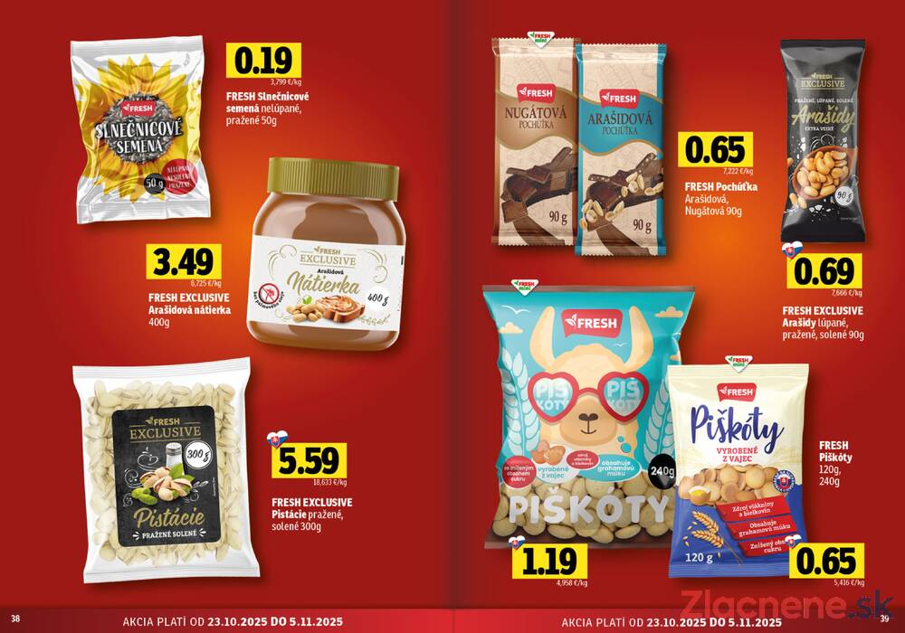 Leták Fresh
		  platný do 5.11.2025 - strana 20