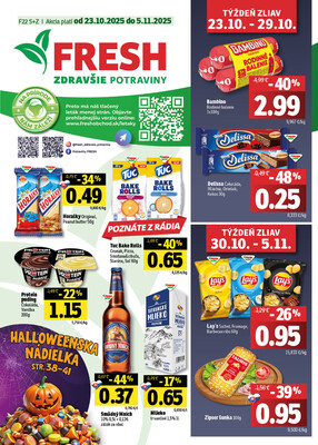Leták Fresh do 5.11.