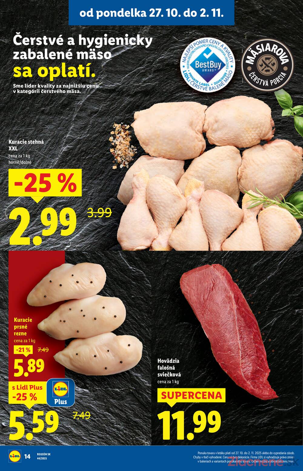 Leták Lidl
		  platný do 2.11.2025 - strana 16