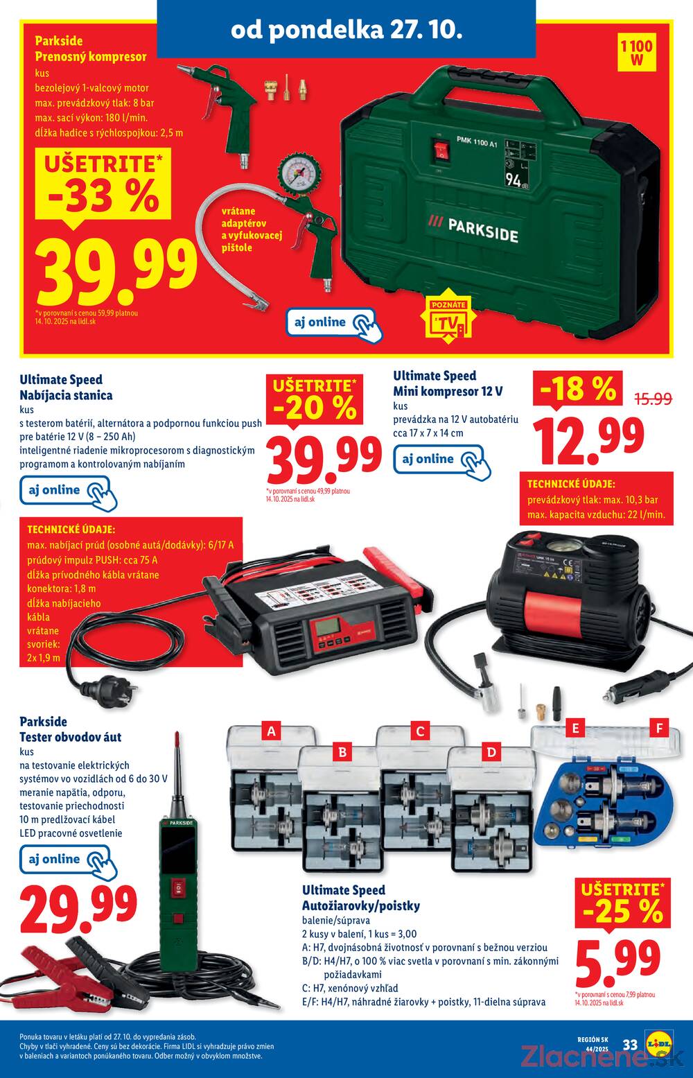 Leták Lidl
		  platný do 2.11.2025 - strana 45