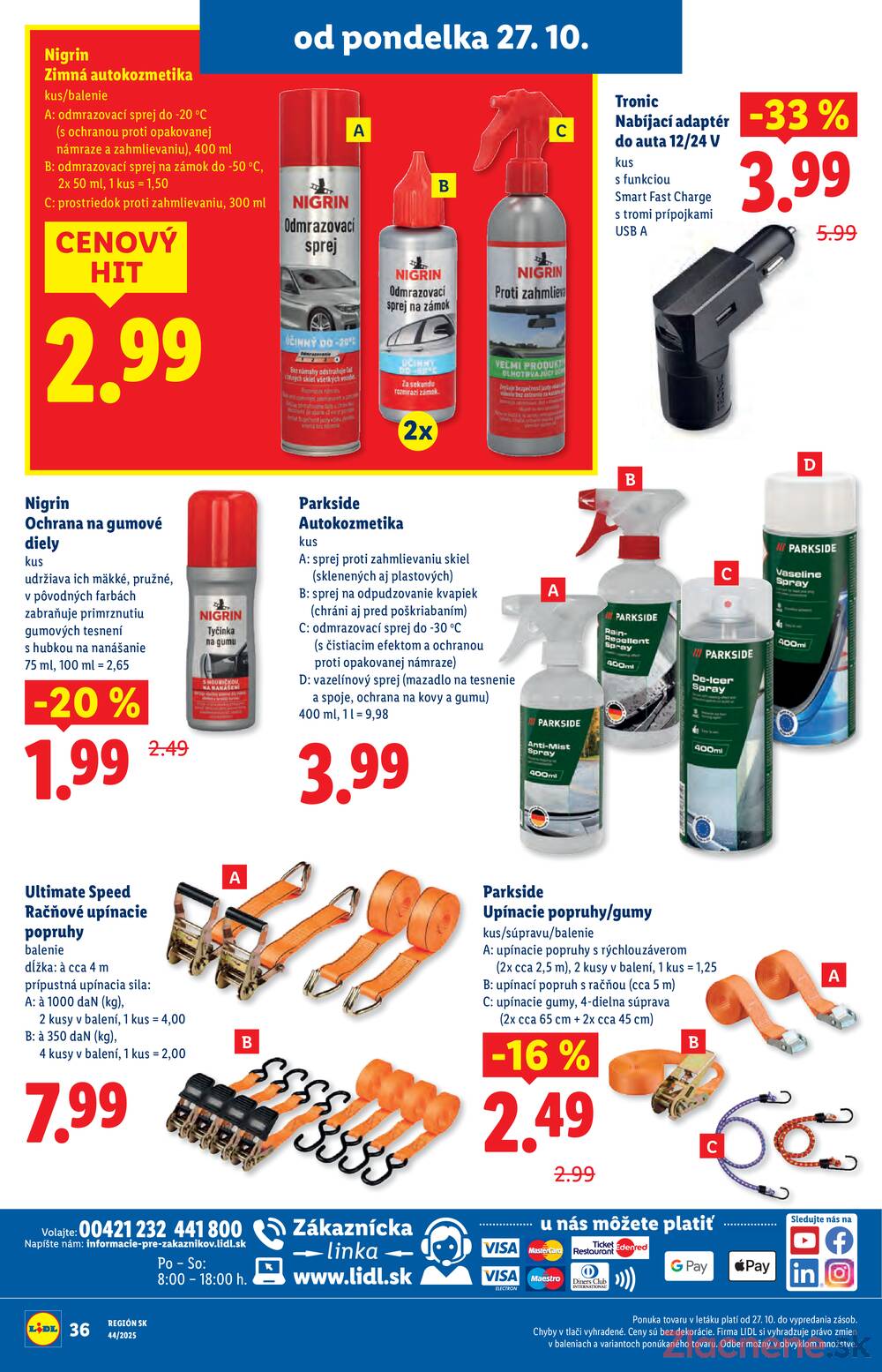 Leták Lidl
		  platný do 2.11.2025 - strana 48