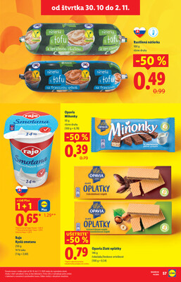 Leták Lidl
		  platný do 2.11.2025 - strana 65