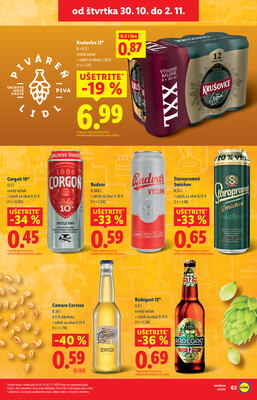 Leták Lidl
		  platný do 2.11.2025 - strana 71