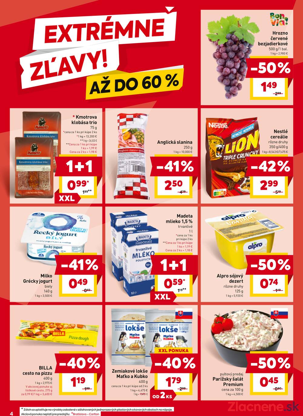 Leták Billa
		  platný do 4.11.2025 - strana 4