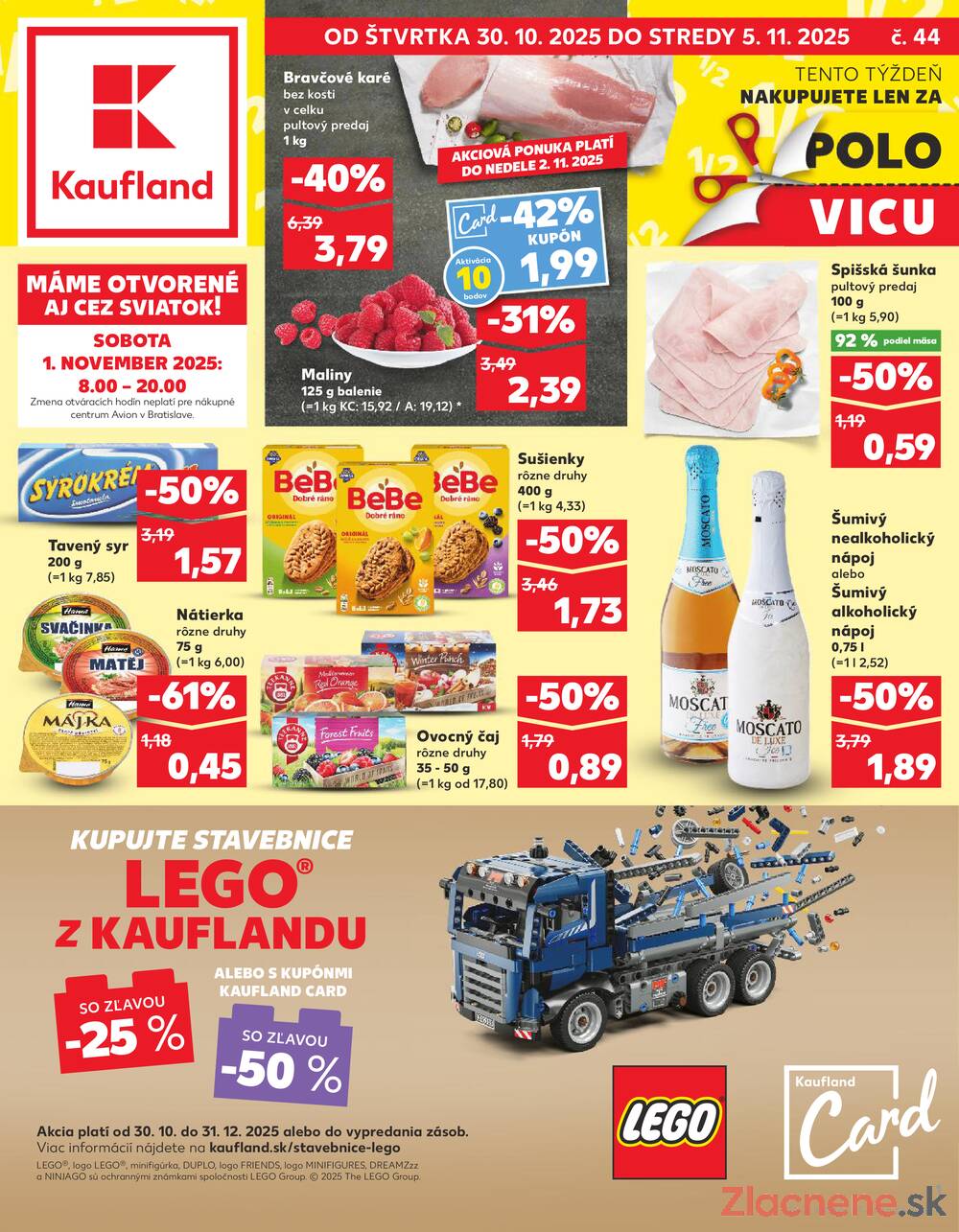 Leták Kaufland - Kaufland 30.10. - 5.11. - Kaufland Bytča - strana 1