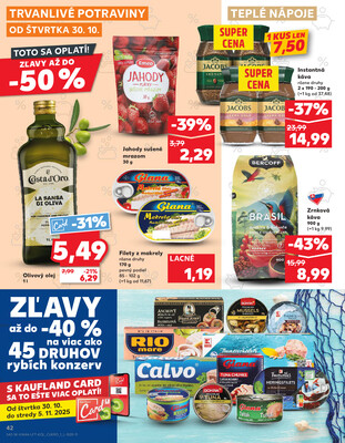 Kaufland 30.10. - 5.11. - Kaufland Humenné