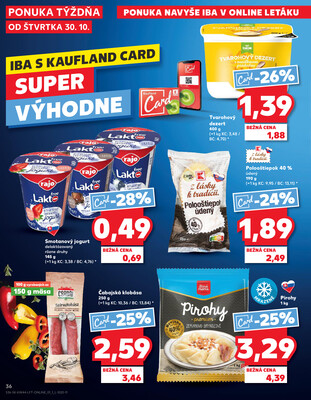 Kaufland 30.10. - 5.11. - Kaufland Bardejov