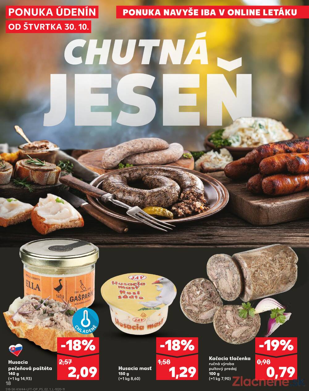 Leták Kaufland - Kaufland 30.10. - 5.11. - Kaufland Dolný Kubín - strana 18 Leták Kaufland - Kaufland 30.10. - 5.11. - Kaufland Dolný Kubín - strana 18