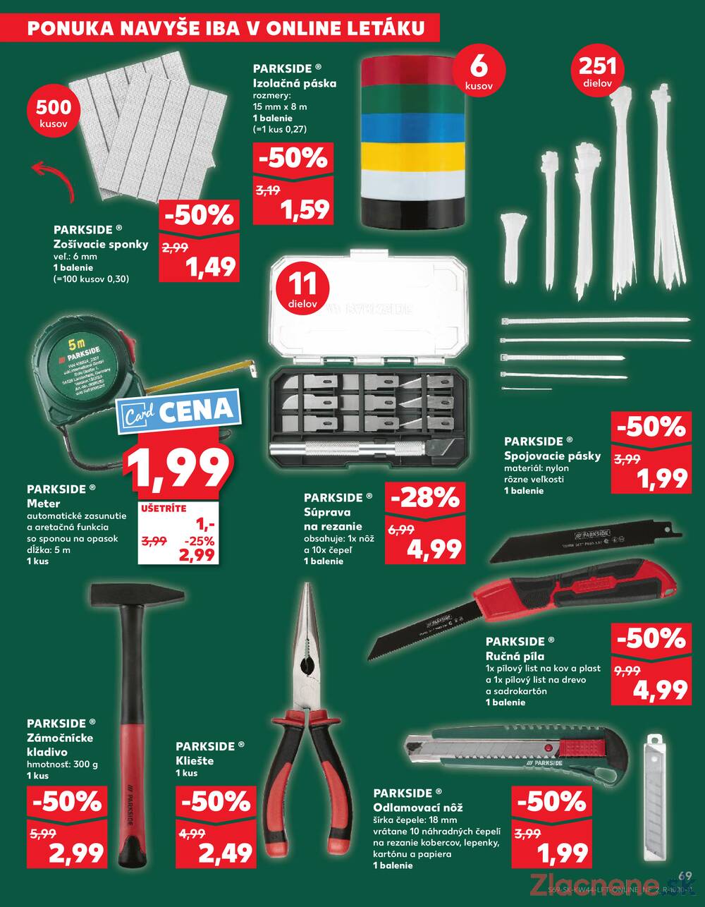 Leták Kaufland - Kaufland 30.10. - 5.11. - Kaufland Dolný Kubín - strana 69 Leták Kaufland - Kaufland 30.10. - 5.11. - Kaufland Dolný Kubín - strana 69