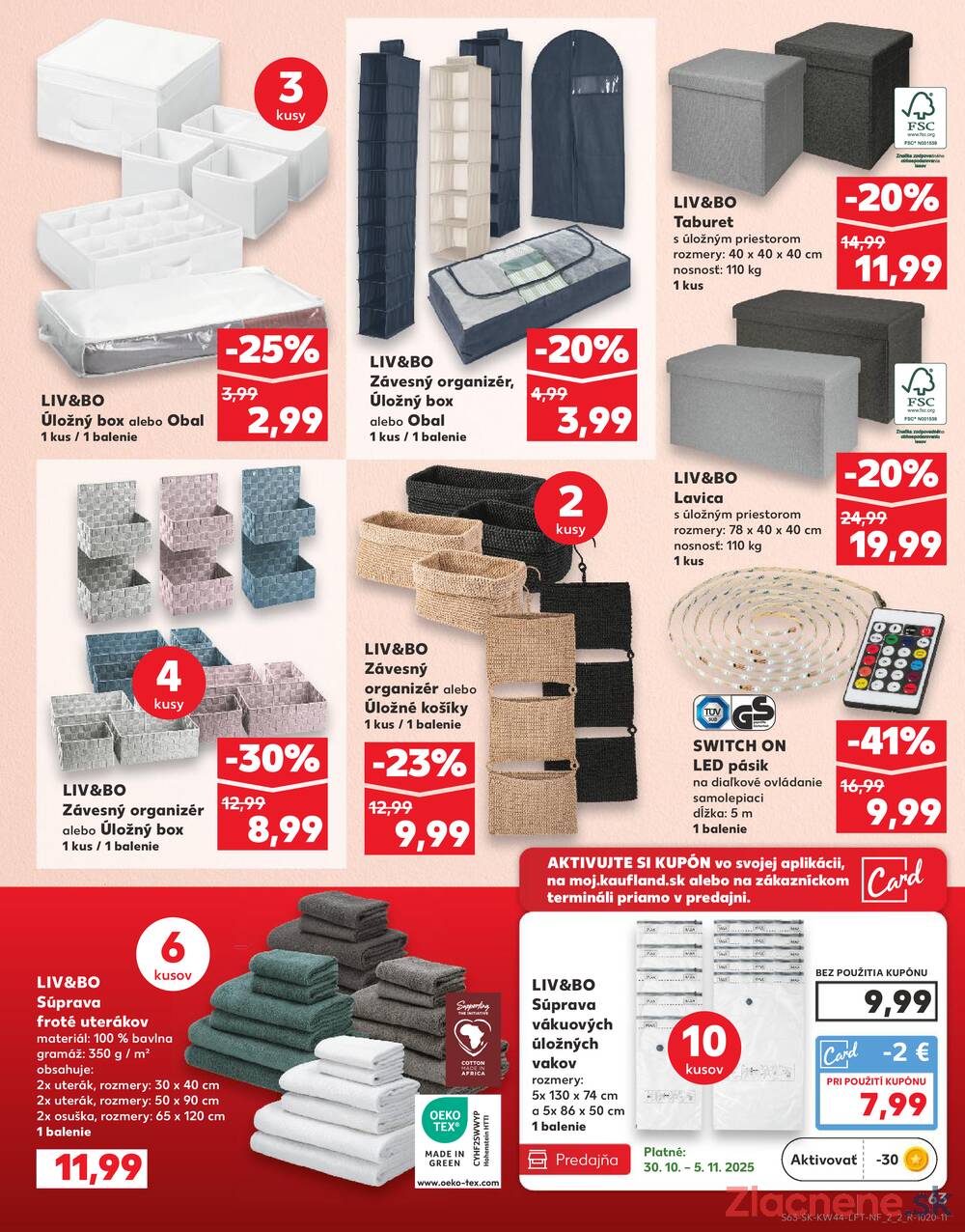 Leták Kaufland - Kaufland 30.10. - 5.11. - Kaufland Poprad - Jiřího Wolkera - strana 63