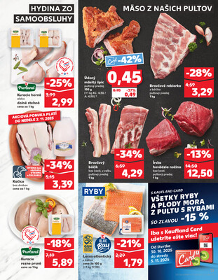 Kaufland 30.10. - 5.11. - Kaufland Veľký Meder