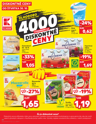 Kaufland 30.10. - 5.11. - Kaufland Hlohovec
