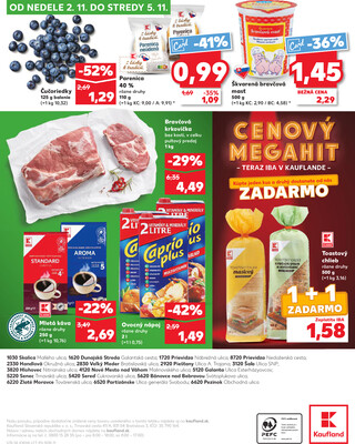 Kaufland 30.10. - 5.11. - Kaufland Hlohovec