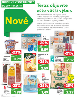 Kaufland 30.10. - 5.11. - Kaufland Nové Mesto nad Váhom