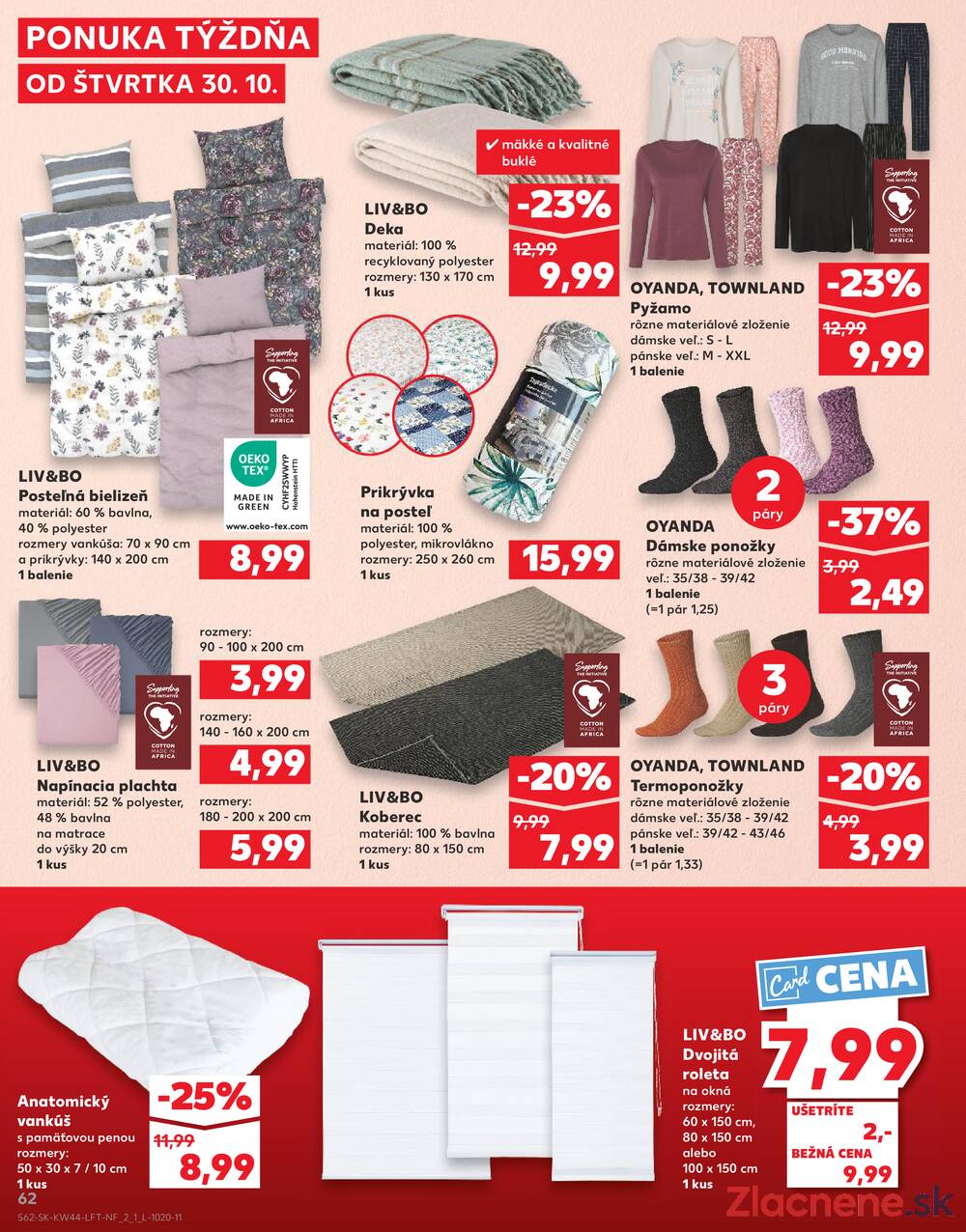 Leták Kaufland - Kaufland 30.10. - 5.11. - Kaufland Sereď - strana 62 Leták Kaufland - Kaufland 30.10. - 5.11. - Kaufland Sereď - strana 62