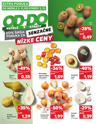 Kaufland 30.10. - 5.11. - Kaufland Zlaté Moravce