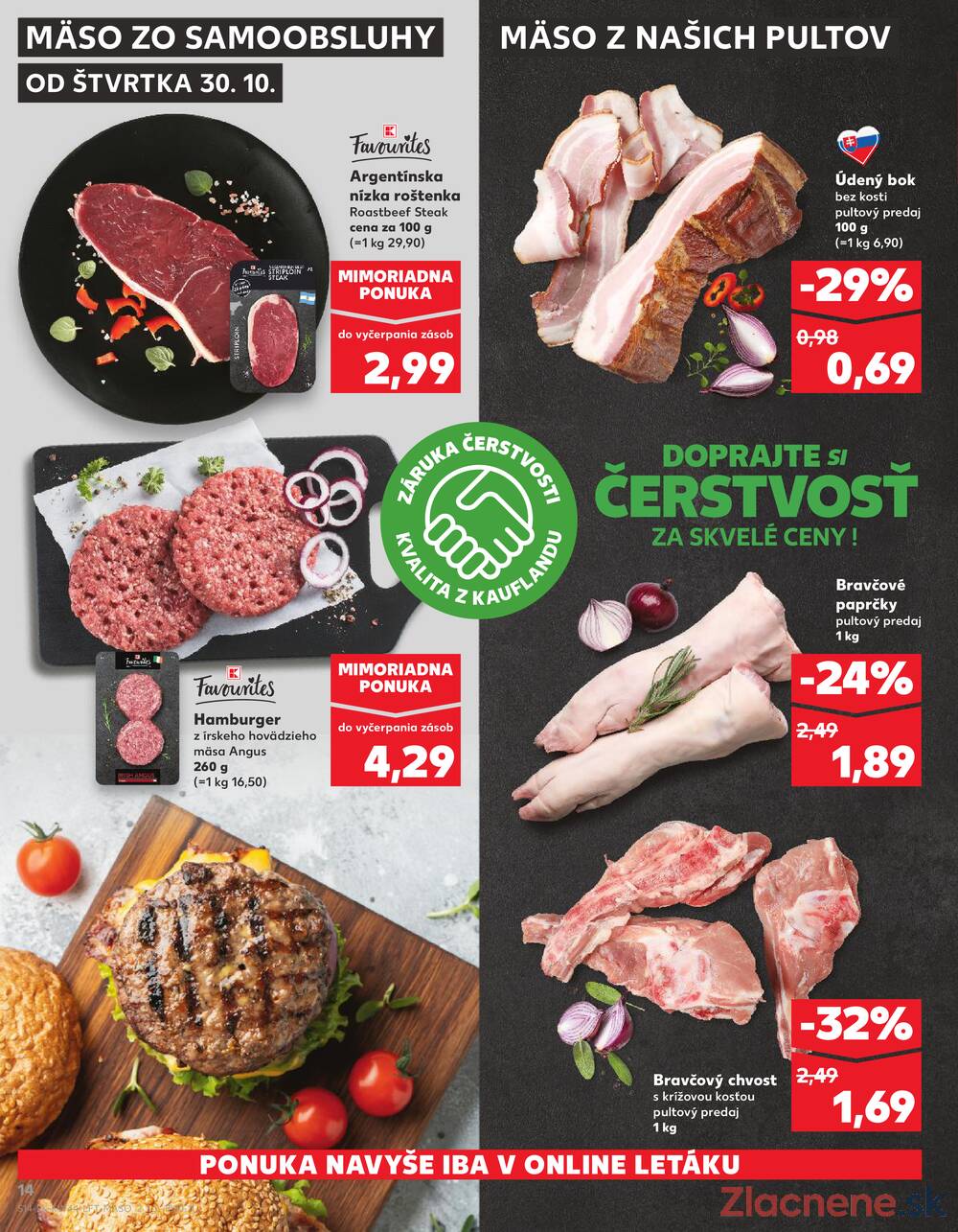 Leták Kaufland - Kaufland 30.10. - 5.11. - Kaufland Trnava - Nová ul. - strana 14