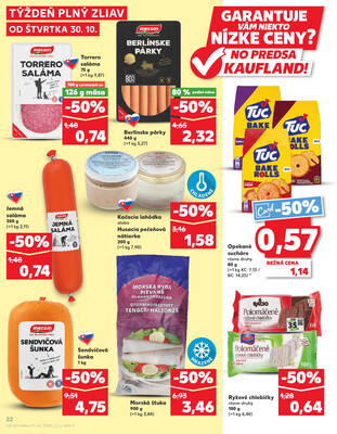 Kaufland 30.10. - 5.11. - Kaufland Topoľčany