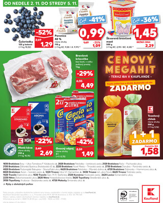 Kaufland 30.10. - 5.11. - Kaufland Trnava - Trstínska cesta