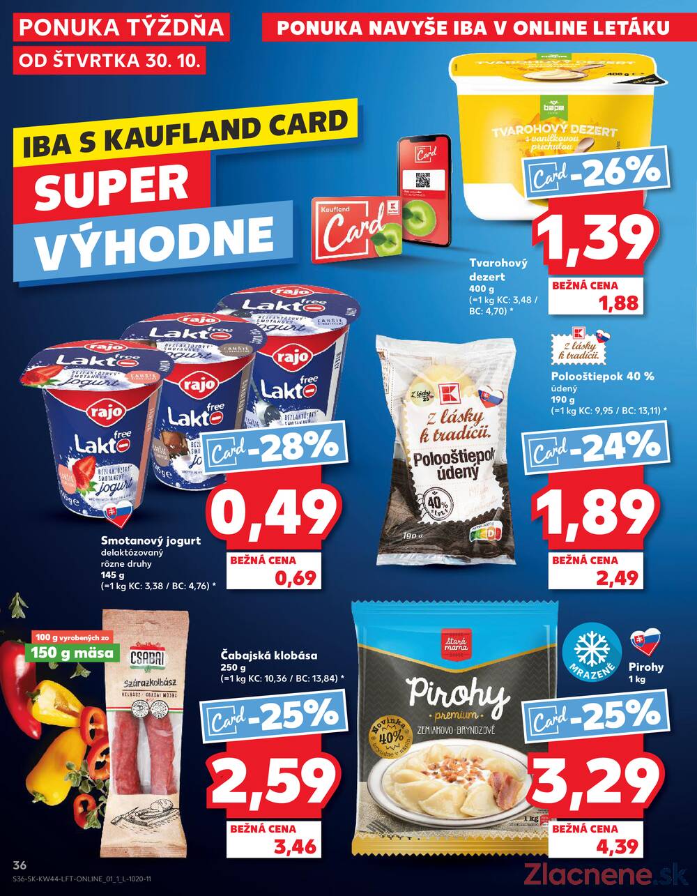 Leták Kaufland - Kaufland 30.10. - 5.11. - Kaufland Martin - strana 36