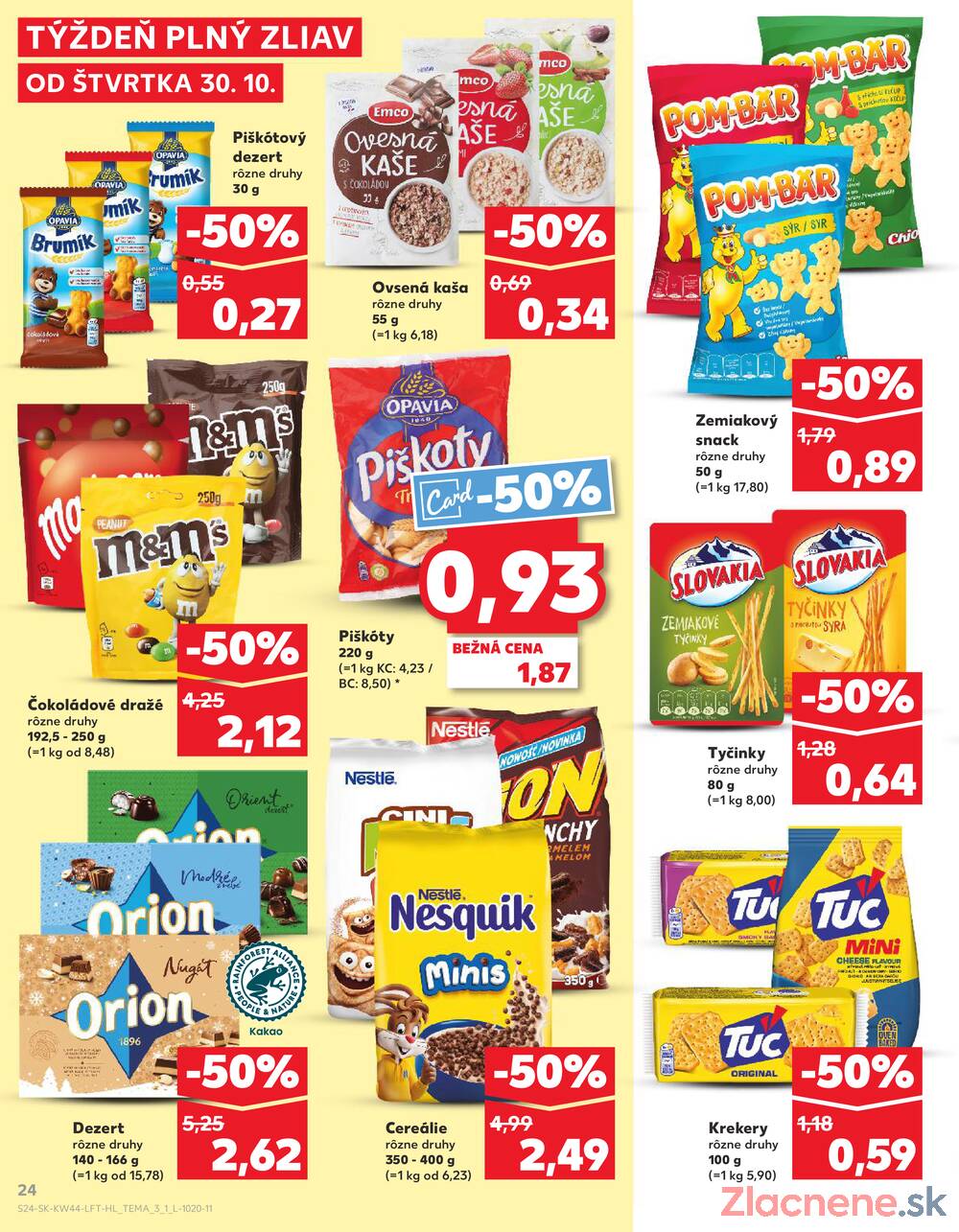 Leták Kaufland - Kaufland 30.10. - 5.11. - Kaufland Košice - Nad Jazerom - strana 24