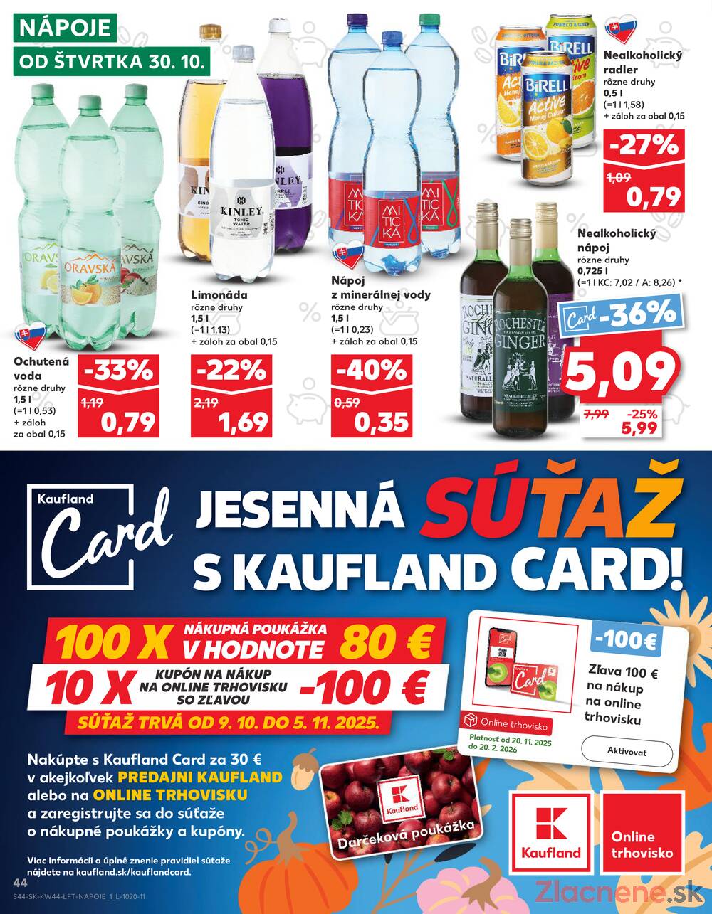 Leták Kaufland - Kaufland 30.10. - 5.11. - Kaufland Trnava - strana 44
