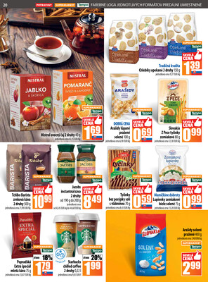 Leták COOP Jednota Slovensko
		  platný do 5.11.2025 - strana 20