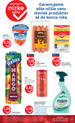 Tesco supermarkety od 5.11. do 11.11.2025