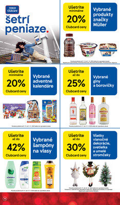 Tesco supermarkety od 5.11. do 11.11.2025