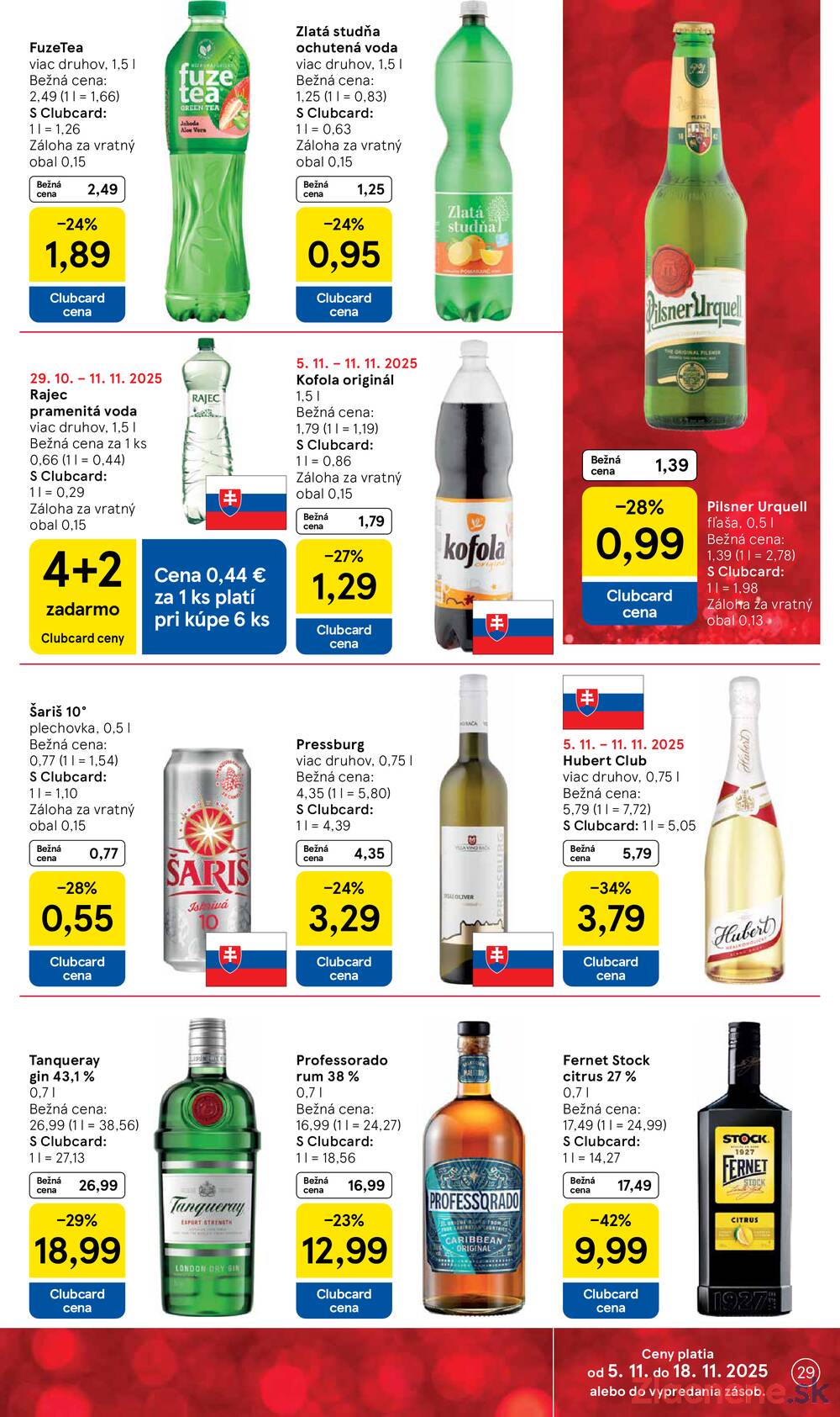 Leták Tesco
		  platný do 11.11.2025 - strana 29