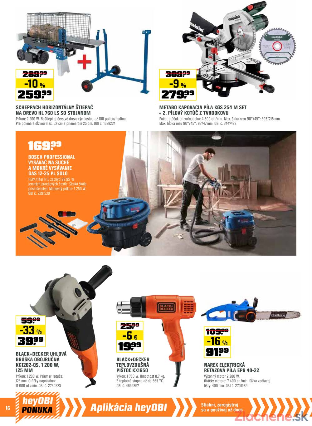 Leták OBI
		  platný do 30.11.2025 - strana 16