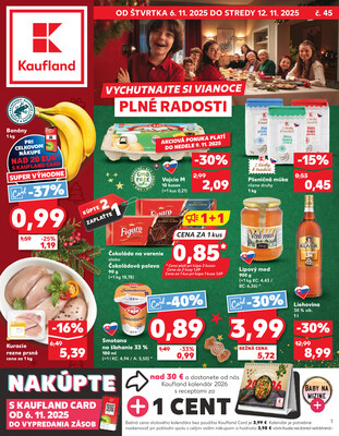 Leták Kaufland 6.11. - 12.11. - Kaufland Bytča