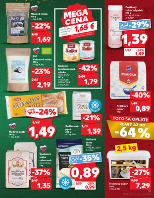 Kaufland 6.11. - 12.11. - Kaufland Vranov nad Topľou