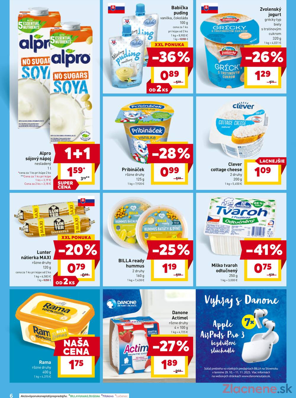 Leták Billa
platný do 11.11.2025 - strana 6
