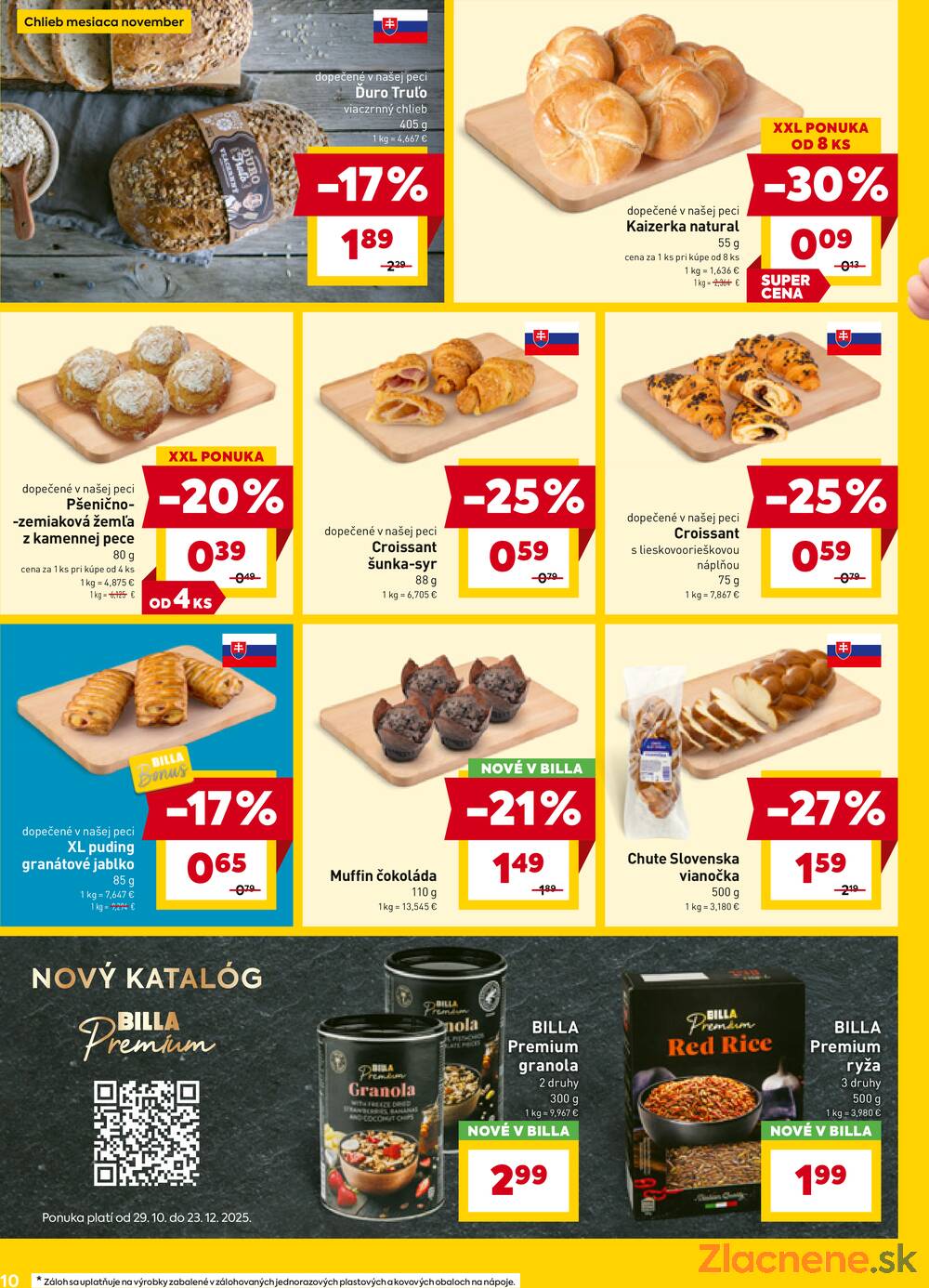 Leták Billa
platný do 11.11.2025 - strana 10