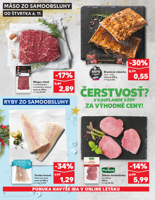Kaufland 6.11. - 12.11. - Kaufland Poprad - Jiřího Wolkera