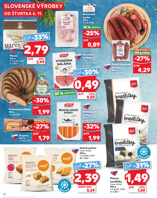 Kaufland 6.11. - 12.11. - Kaufland Poprad - Jiřího Wolkera