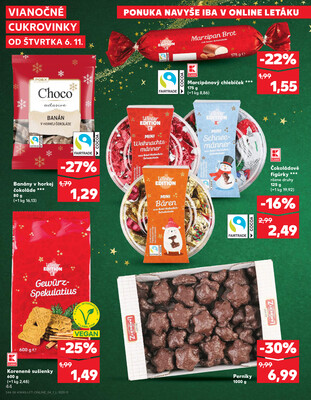 Kaufland 6.11. - 12.11. - Kaufland Poprad - Jiřího Wolkera