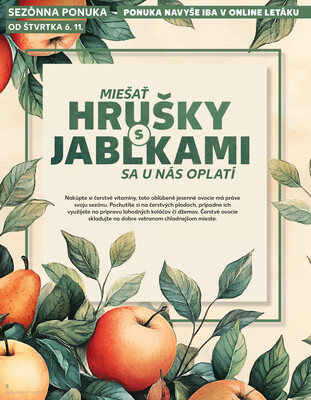 Kaufland 6.11. - 12.11. - Kaufland Bratislava - Rača