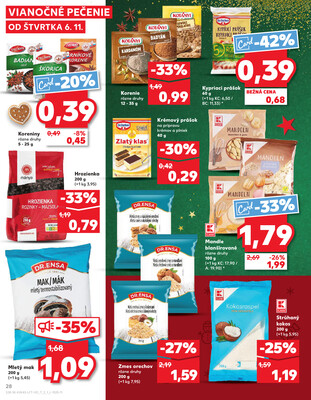 Kaufland 6.11. - 12.11. - Kaufland Bratislava - Rača